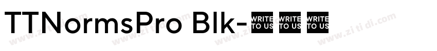 TTNormsPro Blk字体转换 TTNormsPro Blk字体转换